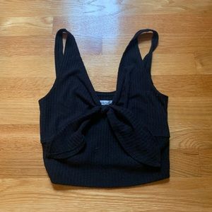 Abercrombie and Fitch Black tie tank top